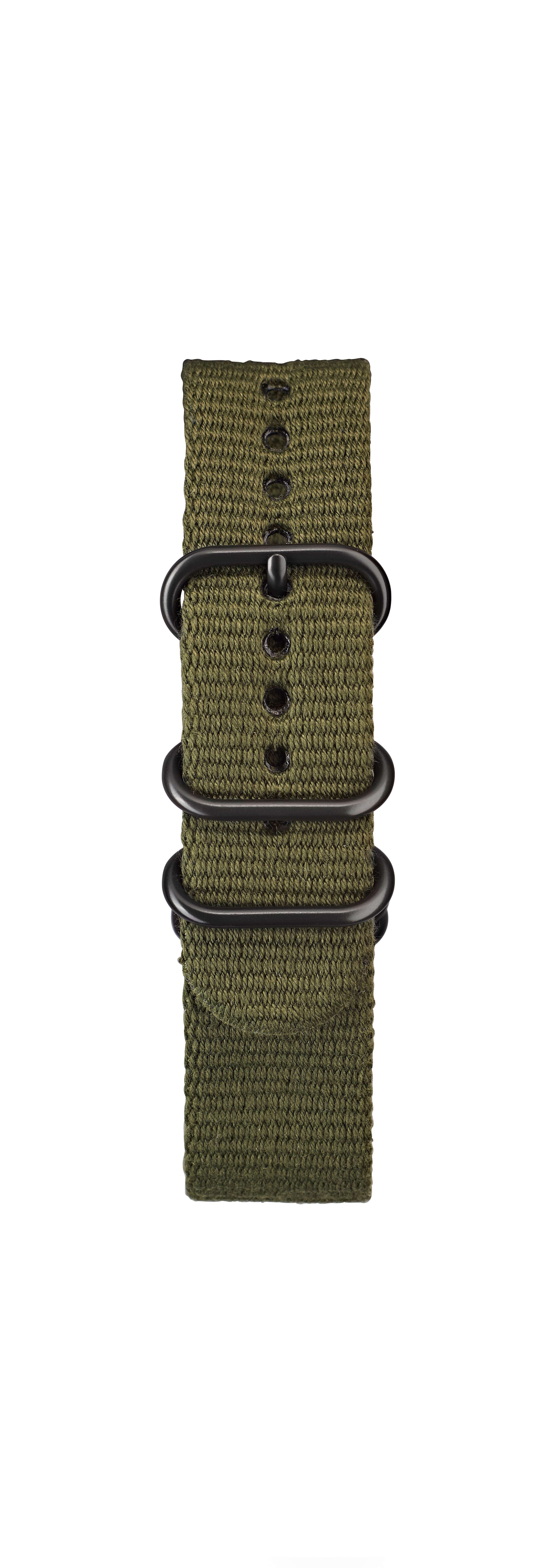 STR-N01: Olive Green Ballistic Military Webbing Strap