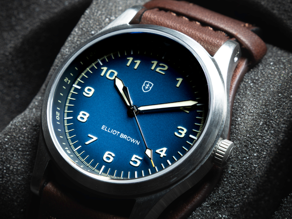 The Deep Blue Fumé Arne Field Watch