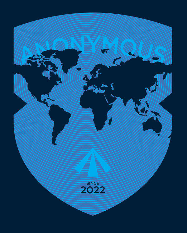 EB T-Shirt: EB Anonymous - Navy