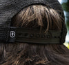 EB CAP - 004 - Black & Earth cotton/mesh back Snapback
