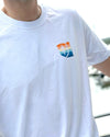 EB T-Shirt - 006: "White / Kaleidoscope