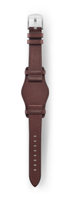 STR-L31: Brown Leather Strap with Bund for Arne (20mm)