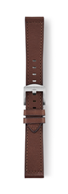 STR-L31: Brown Leather Strap with Bund for Arne (20mm)