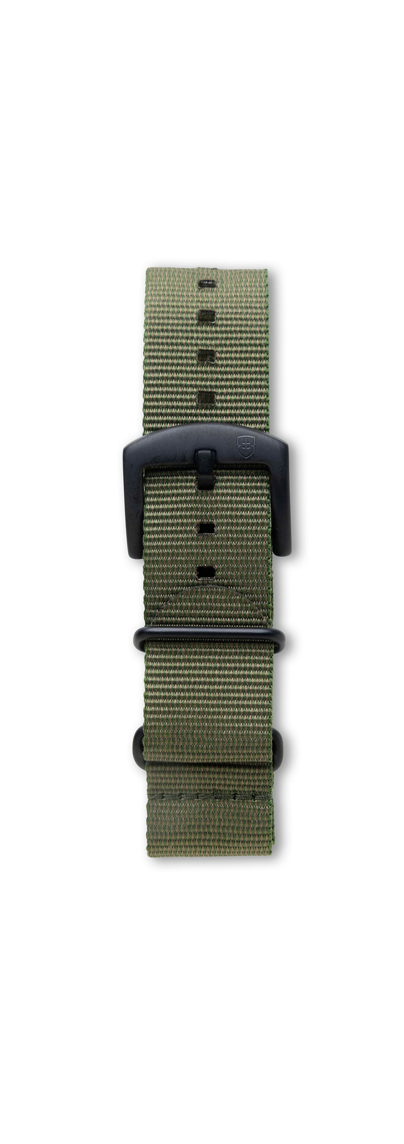 STR-N50: Olive Green Ballistic Military Webbing Strap for Arne (20mm)