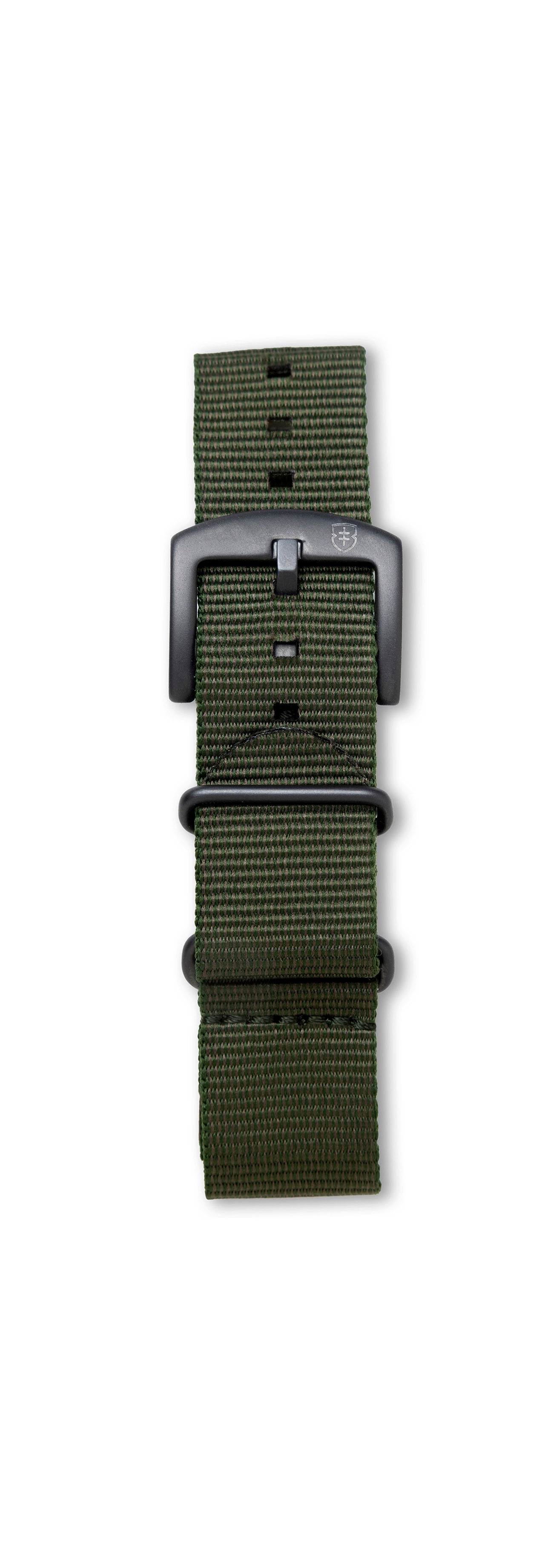 STR-N50: Olive Green Ballistic Military Webbing Strap for Arne (20mm)