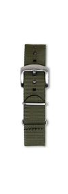 STR-N50: Olive Green Ballistic Military Webbing Strap for Arne (20mm)