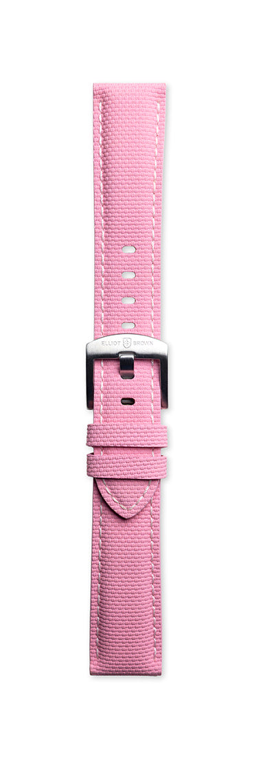 STR-S01: Drunk Tank Pink Sailcloth Strap - 20mm