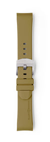 STR-R19: Flat Dark Earth Rubber Strap