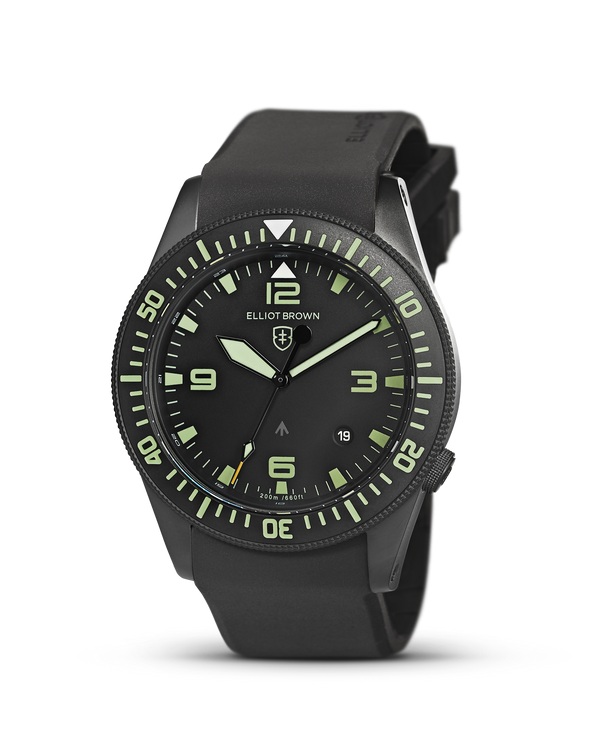 Caribbean Joe Men's Chronograph Watch WBlack Strap Watch Gunmetal Water  Resistant 30 Meters
