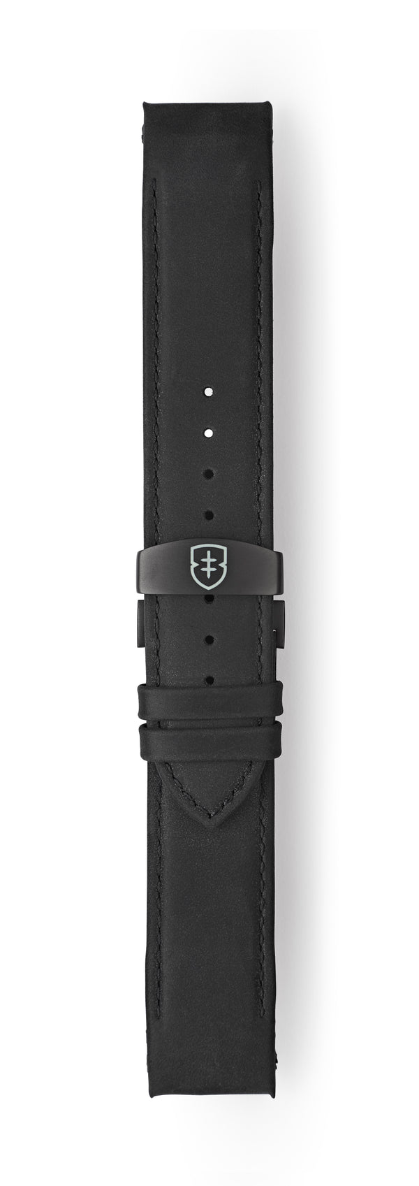 Watch strap Turner 22mm dark brown leather braided fashion by MORELLATO